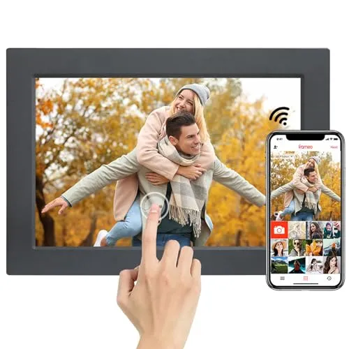 Frameo Digitaler Bilderrahmen WLAN 10,1 Zoll