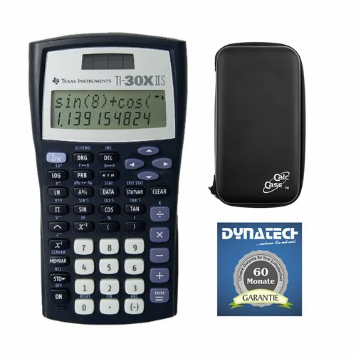 Taschenrechner Schutztasche CalcCase TI 30 X II Solar Schulrechner Garantie 60
