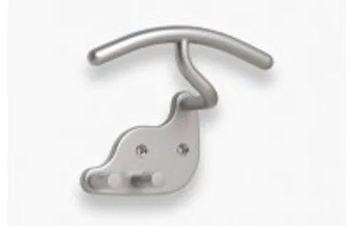 Design Haken Handtuchhaken Kleiderhaken Garderobenhaken Metall Edelstahllook