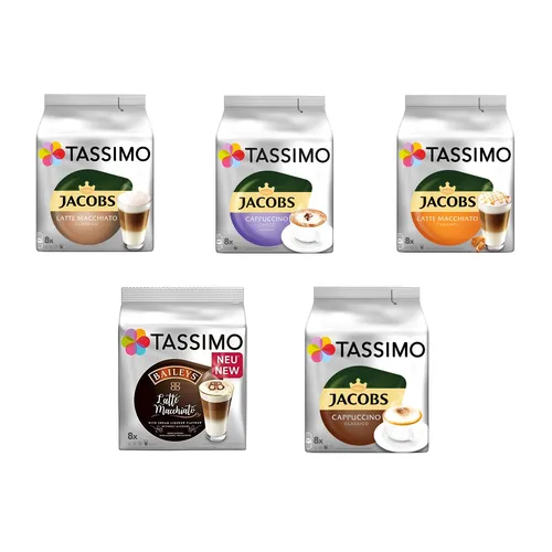 TASSIMO Kapseln Milk Range Vielfaltspaket