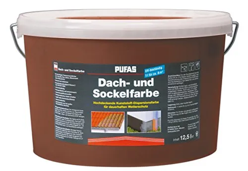 PUFAS Dach- + Sockelfarbe Ziegelrot von Unbekannt