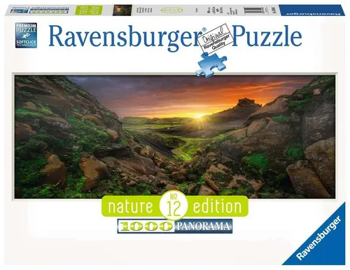SONNE ÜBER ISLAND - PANORAMA PUZZLE - Ravensburger 15094 - 1000 Pcs.
