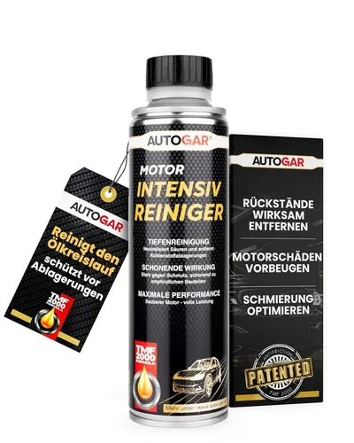 MOTOR INTENSIV REINIGER – Sanfte Tiefenreinigung für moderne Motoren ┃ AUTOGAR®