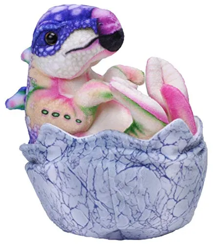 Wild Republic Dinosaur IV Baby Egg Stegosaurus, Dinosaurier, Mädchen und Jungs Geschenk, Schmusetier für Babys, Nachhaltiges Kuscheltier mit Einer Füllung aus recycelten Wasserflaschen, 20 cm