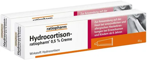 Hydrocortison ratiopharm 0,5% Creme von ratiopharm GmbH