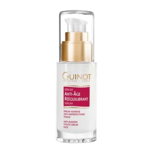 Guinot Serum Anti-Age Rééquilibrant - Sonstige Gesichtspflegeartikel, speziell für Mischhaut entwickelt, mildert Hautunreinheiten und Zeichen der Hautalterung dank hochwertiger Inhaltsstoffe wie Elastilift.