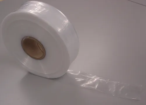 5m Länge LDPE Schlauchfolie transparent B=60mm Dicke 50µm (0,05 mm) unbedruckt