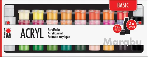 Marabu Acrylfarben-Set 