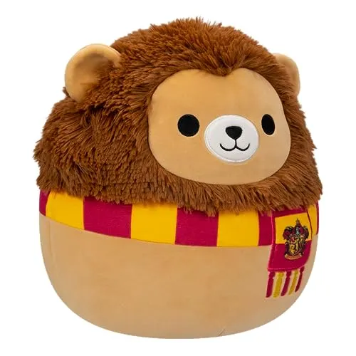 Squishmallows Harry Potter Gryffindor Löwe Jumbo Plüsch 40,6 cm - Stofftier & Teddybär, offiziell lizenziertes Harry Potter Plüschtier, supersoft und ideal für Sammler oder als Geschenk für Fans.