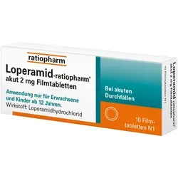 Loperamid-ratiopharm akut 2mg