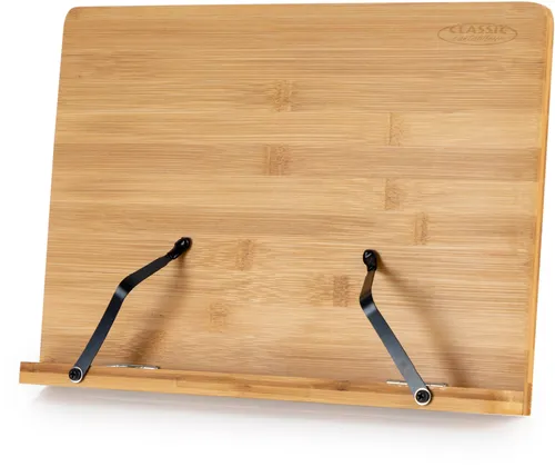 Classic Cantabile Tischnotenpult Bambus groß von Classic Cantabile