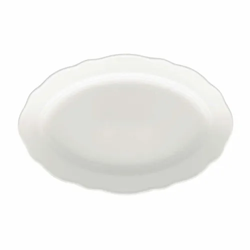 Hutschenreuther Maria Theresia Servierplatte 38 cm - Elegante ovale Servierplatte aus feinem Porzellan, ideal für festliche Anlässe und stilvolles Servieren in der Küche.