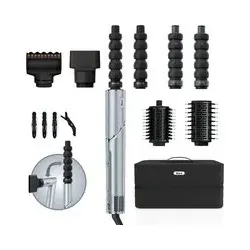 Shark Multihaarstyler FlexStyle Haarstyler & Trockner Glacial Blue - Vielseitiger 6-in-1 Haarstyler für alle Haartypen. Mit der innovativen Coanda-Technologie zauberst du elegante Locken, Wellen und glattes Haar. Ideal für schnelle Stylings und müheloses Trocknen – für den perfekten Look in kürzester Zeit.