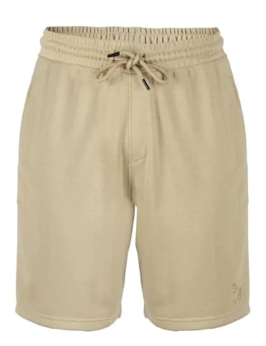 ROADSIGN Australia Herren Bermuda Sweatshorts mit elastischem Bund und Kordelzug, Beige, XL - Hochwertige Sweatshorts für entspannte Sommertage. Der elastische Bund sorgt für hohen Tragekomfort und einfache Handhabung. Ideal für Freizeit, Urlaub und Alltag – vielseitig kombinierbar!
