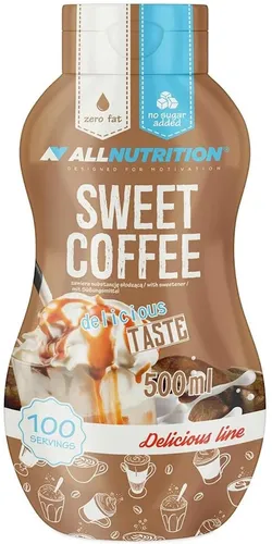 Allnutrition Sweet Sauce, 500 ml Flasche, Sweet Coffee von ALLNUTRITION