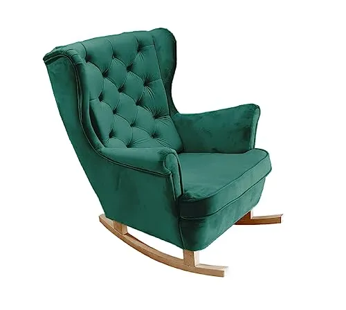 DomiMeble Schaukelstuhl für Wohnzimmer, Schlafzimmer von DomiMeble