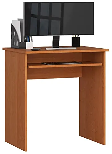 AKORD Schreibtisch Star 68 cm | Kompakter PC-Schreibtisch für kleine Räume - Computertisch mit kompakten Maßen (B68 x H74 x T51 cm) und stabiler Konstruktion, ideal für Studios und Apartments.