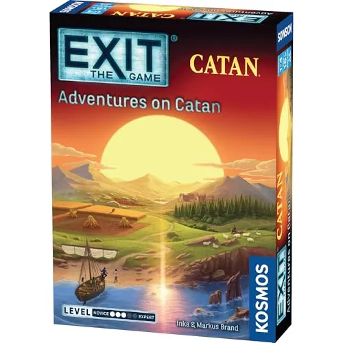 EXIT The Game - Abenteuer auf Catan | Interaktives Escape Room Experience | Kooperativ | 1-4 Spieler | 10+ | Kosmos | Spiel für Kinder und Erwachsene