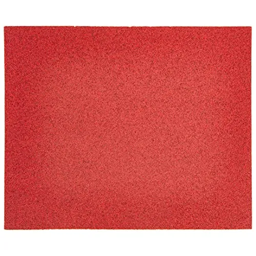 GRAPHITE Schleifpapier 230 x 280 mm, Körnung 36/40/60/80/100/120/150/180/200/220/240, zum Schleifen von Holz, Holzwerkstoffen, Metallen und Kunststoffen, besteht aus C-Papier (K150)