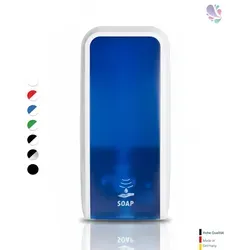 Blanc HYGIENIC Schaumseifenspender SENSOR - Babyschuhe, berührungsloser Spender mit bis zu 2.500 Anwendungen pro 1-Liter Kartusche, ideal für hygienische Umgebungen in Schulen, Kliniken und mehr.