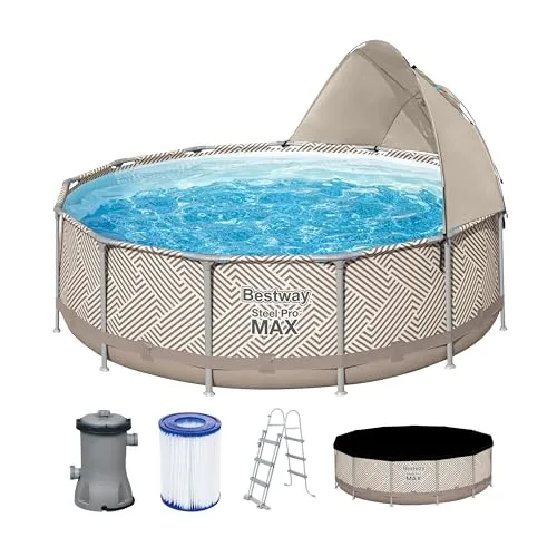Steel Pro Max™ 396 x 107 cm runder Aufstellpool von Bestway