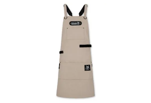 BLACK FOREST FOX Grillschürze Canvas COMFORT in weiß von Black Forest Fox