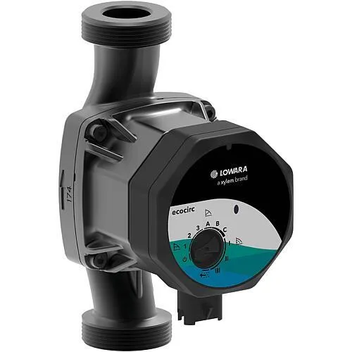 Lowara ecocirc L 32-8 Heizungs-Umwälzpumpe, 180mm Einbaulänge