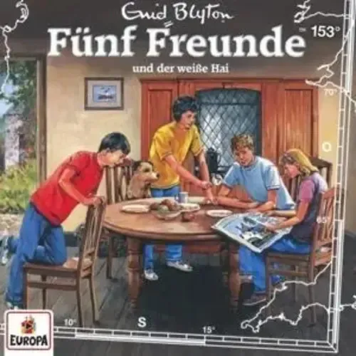 Folge 153: und der weiáe Hai | Fünf Freunde | Deutsch | Audio-CD | 1 CD | 2023
