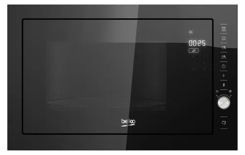 Beko MGB25333BG Einbau-Mikrowelle mit Grill 25 L 900 W Schwarz