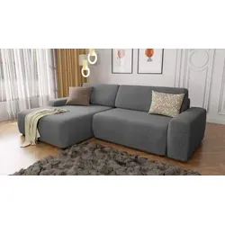 S-Style Möbel Ecksofa Hannelie mit Schlaffunktion