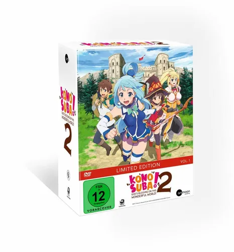 Konosuba - Season 2 Vol.1  Mediabook DVD Anime Limited Edtiton deutsch