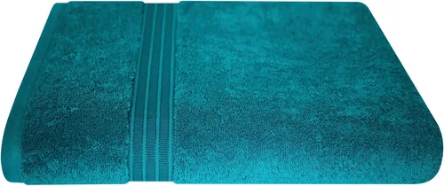 Dyckhoff Badetuch Siena - Flauschiges Walkfrottier in Unifarben - Badetücher aus hochwertigem Walkfrottier, ideal für höchsten Komfort. Trendige Farben und elegante Bordüre machen dieses Baumwolltuch besonders. Maschinenwaschbar bis 60°C und trocknergeeignet.