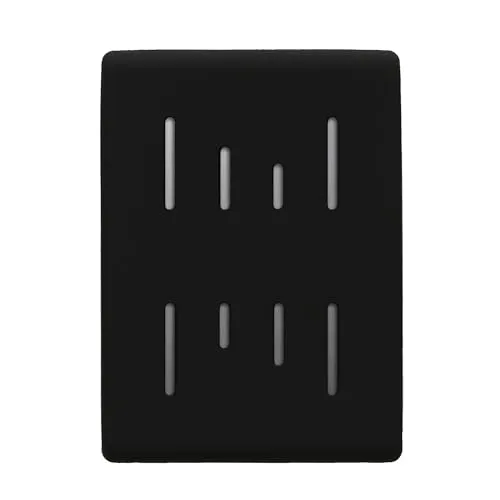 kwmobile Hülle kompatibel mit seagate Backup Plus Slim Festplatte - Silikon Schutzhülle für Portable SSD - in Schwarz