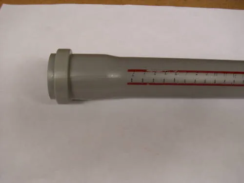 Stück HT-Rohr Abwasserrohr Abflussrohr 40x1000mm mit Muffe 2