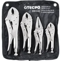 TECPO Gripzangen-Satz, 4-teilig