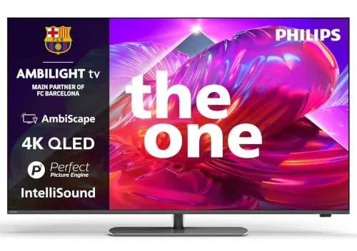 PHILIPS Ambilight TV 55PQS9011/12 55 Zoll 4K QLED Smart-TV