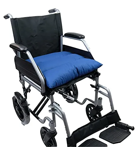 Dreiteiliges Kissen aus Hohl-Silikonfaser, TAKImed, Antidekubitus-Kissen, orthopädisches Kissen für Rollstuhl, Auto, Bürostuhl, Sessel, Italienisches Produkt.