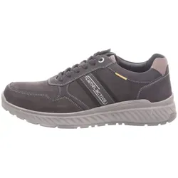 camel active Herren Sneaker Low 54WOA05 Schwarz 42 - Herren-Sneaker aus langlebigem Leder, atmungsaktiv und mit herausnehmbarer Innensohle für individuellen Komfort. Die markante Gummi-Außensohle sorgt für optimalen Halt.
