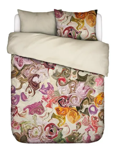 Essenza Bettwäsche Isaline, Satin, 3 teilig, mit floralem Muster