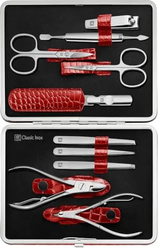 ZWILLING Classic Maniküre Set 10tlg. in Rot von ZWILLING
