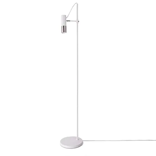 Paco Home Höhenverstellbare Stehlampe - Standleuchte im Industrial Modern Retro Design, aus robustem Metall, schwenkbar und ideal für stilvolle Wohnzimmergestaltung.