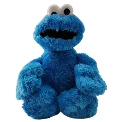 Soma Sesamstrasse Kuscheltier Plüsch Figur 35 cm Plüschtier Stofftier kuschelweich ab den ersten Lebensmonaten geeignet als Geschenk (Krümelmons...