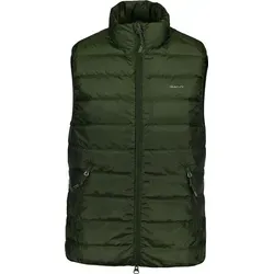 GANT Herren Light DOWN Vest Jacke, Country Green, XL von GANT