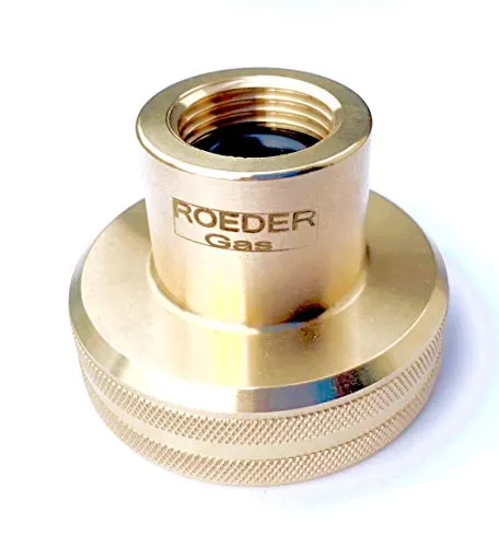 ROEDER-Gas DISH Camping LPG Tankadapter zum Befüllen von Gasflaschen 11kg