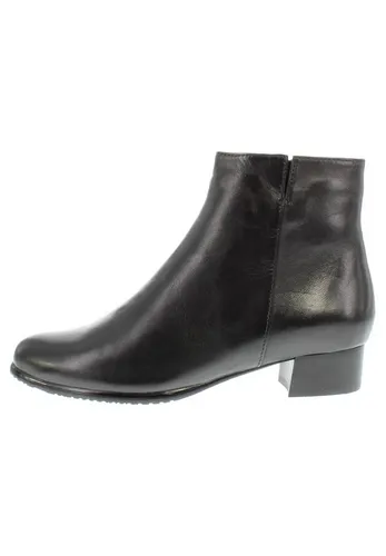 EVERYBODY Stiefelette Glattleder Damen Schwarz, Gr. 40,5 - Wanderschuhe in elegantem Glattleder für Damen, ideal kombinierbar und mit hohem Tragekomfort. Perfekt für casual Outfits und lange Spaziergänge.