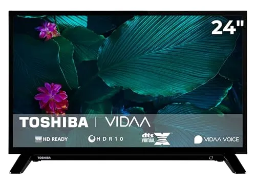 Toshiba 24WV2F63DAZ – 24 Zoll HD VIDAA Smart TV in schwarz von Toshiba
