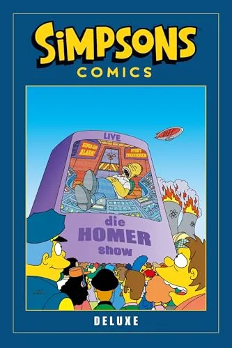 Die Simpsons Comics Deluxe: Bd. 5 - Humorvolle Abenteuer - Erleben Sie die besten Geschichten aus Springfield in der Deluxe-Ausgabe. Ideal für Comic-Fans und Sammler, bietet dieser Band witzige Unterhaltung für Groß und Klein.