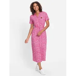 Witt Jerseykleid Jersey-Kleid Kurzarm rosa 22