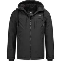 Arctic Seven Herren Winterjacke - Warme Funktionsjacke mit Kapuze und 4 Taschen - Funktionsjacken für kalte Wintertage, gefütterte Kapuze und warmes Fleece-Innenfutter bieten optimalen Schutz und Komfort.