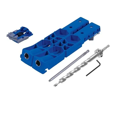 Kreg Pocket Hole Jig XL - Taschenloch Bohrschablone (KPHJ920) - Zubehör für Elektrowerkzeug, präzises Bohren von Taschenlöchern für stabile Verbindungen in Holzprojekten.